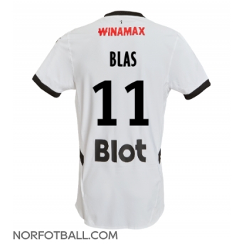 Billige Fotballdrakt Stade Rennais Ludovic Blas #11 Replika Bortedrakt 2024-25 Kortermet